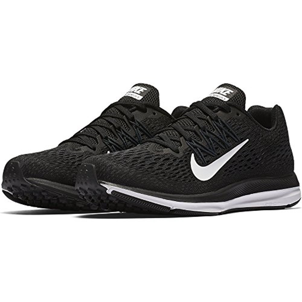nike rubber shoes black and white