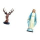 thumbnail image 5 of Figura decorativa de cabeza de ciervo, estatua de resina, estatua católica, figura de María con diseño creativo, ideal para regalar o decora, 5 of 8