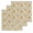 Light Beige, variant on Spring Daisy Kitchen Dish Towels for Drying Dishes Set of 3, Country Vintage Yellow White Floral Leaf Waffle Weave Microfiber Hand Tea Bathroom Towels Quick Dry & Absorbent Towel 12x12