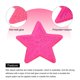 thumbnail image 4 of Parche de lentejuelas de 5 estrellas Uxcell, parches de planchar, parche de lentejuelas para reparación de ropa 90x90mm/3.54x3.54" Paquete de 6 (Rojo Rosa), 4 of 7