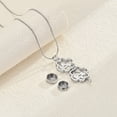 thumbnail image 4 of Pet Cremation Jewelry For Ashes For Dog/Cat Paw Stainless Steel Memorial Locket Urn Necklace Inside Mini Case Keepsake Cremation Jewelry Women Men, 4 of 6