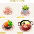 thumbnail image 5 of Watermelon 2 Pack Pot Holders Trivets, Heat Resistant Hot Pads for Kitchen Table Decoration Trivets for Hot Dishes/Pot/Bowl/Teapot/Hot Pot Holders, 7" + 9.45", 5 of 7