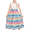 Multi-Color, variant on Sunny Fashion Girls Dress Sleeveless Rainbow Wave Print Striped Tea Length Summer Beach Casual Dresses 7 Years
