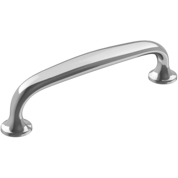 Amerock Bp36794 Renown 3-3/4" Center To Center Handle Cabinet Pull - Chrome