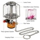 thumbnail image 2 of Outdoor Portable Camping Gas Lantern Piezo Ignition Mini Gas Tent Lamp Light with 3 Mantles and Adapter, 2 of 5