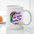 thumbnail image 3 of CafePress - Mug No More Chemo - 11 oz Ceramic Mug - Novelty Coffee Tea Cup, 3 of 4