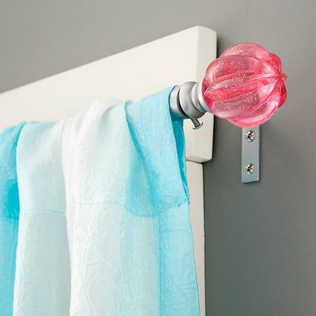 Kenney Estrella Kids Window Curtain Rod, 5/8