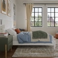 thumbnail image 3 of AFI Naples Lit Plateforme Bas en Bois Massif Blanc, 3 of 13