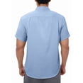thumbnail image 5 of Youclos Men's Linen Shirt Short Sleeve Button Down with Pocket, 5 of 6