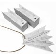 thumbnail image 3 of Inkdotpot Pack Of 100 Real Silver Foil Paper Tags Happy Retirement Favor Hang Tags, 3 of 6