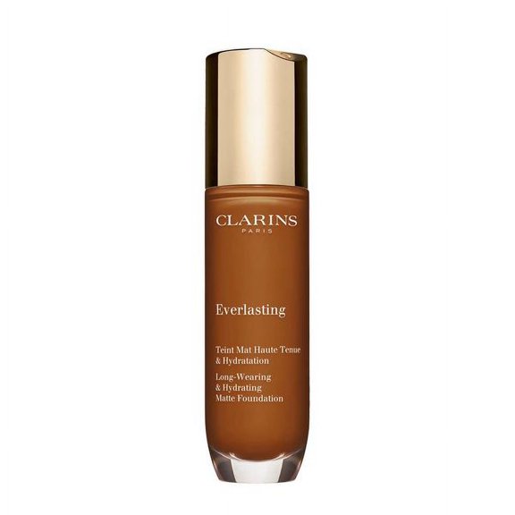 Clarins Everlasting Foundation 119W Mocha Matte Finish All Skin Types 1 oz