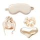 thumbnail image 1 of Antifaz para dormir, suave venda para los ojos para dormir para mujeres, cubierta para sombra de ojos con gomas para el pelo de satén y diadema, regalo de boda, 1 of 5