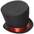 thumbnail image 2 of Adult Mad Hatter Alice In Wonderland Costume Top Hat, 2 of 2