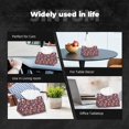 thumbnail image 7 of Pofeuu Skull colorful daisy Print Tissue Box Cover, Modern Decorative PU Leather Rectangular Tissue Box Case Organizer Holder for Vanity Countertop, Night Stands, Livingroom, 7 of 7
