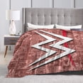 thumbnail image 3 of W-W-E Blanket, Super Soft Throw Blanket For Wrestling Fans, Cozy Flannel Blankets, Warm Blankets For Couch Sofa Bed, 60"X50", 3 of 8