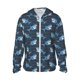 thumbnail image 1 of Balery Funny Sharks Sudadera ligera de manga larga con capucha y protección solar UPF 50+ para hombre y mujer, ideal para pesca y running-X-Large, 1 of 7