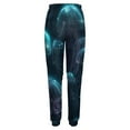 thumbnail image 4 of Women's Sweatpants, Ice Blue Light Spot Jellyfish Baggy Sweatpants Joggers for Women, Fall Outfits for Women 2024 Lounge Yoga Athletic Workout Pants with Pockets, 4 of 7