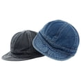 thumbnail image 2 of COCOpeaunt Spring Autumn Fashion Short Brim Denim Cap Summer Outdoor Leisure Visor Hat Trend Baseball Caps Hip Hop Sport Hats Present, 2 of 6