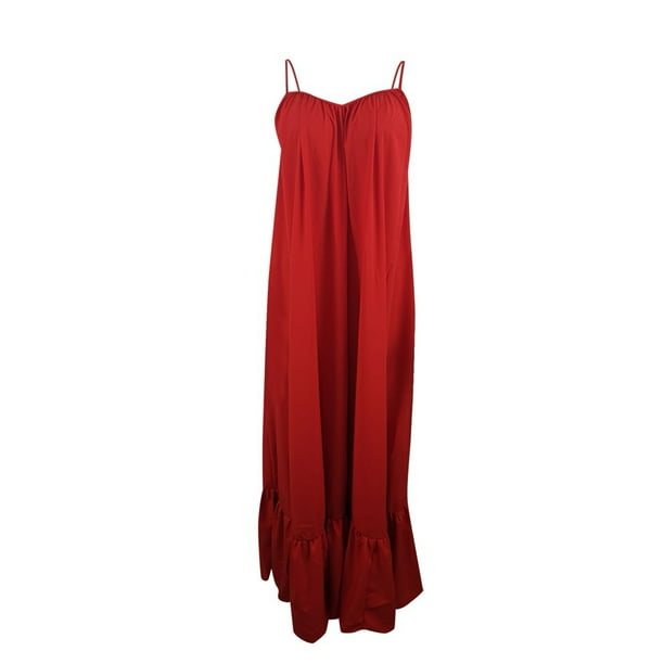 Fnochy Summer Dresses for Women One Piece Solid Color Fashion Casual Sleeveless Strap Dress Pocket Loose Backless Big Swing Dress - Walmart Business Supplies Fnochy Summer Dresses for Women One Piece Solid Color Fashion Casual Sleeveless Strap Dress Pocket Loose Backless Big Swing Dress - Walmart Business Supplies