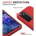 thumbnail image 5 of for Samsung Galaxy S20 Plus Case,Shockproof Dropproof Galaxy S20 Plus Case,Heavy Duty Protective for Samsung S20 Plus Case 6.7 Inch(Red/Black), 5 of 14