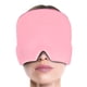 thumbnail image 5 of compresa fría, gorra para aliviar la migraña para máscara de ojos con dolor de cabeza para ojos hinchados, tensión, sinusitis y alivio del estrés, regalos para mamá y papá Zefei Wu  1327537075202, 5 of 5