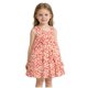 thumbnail image 1 of Vestido de Verano de Niñas sin Mangas Floral Cuello Redondo Falda de la Princesa para la Fiesta, 1 of 9