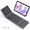 Silver, variant on Foldable Bluetooth Keyboard, Wireless Portable Keyboard with Numeric Keypad, Rechargeable Pocket-Sized Travel Keyboards for Windows, iOS, Android Smartphone, Tablet, and Laptop, Support 3 Devices