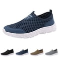 thumbnail image 5 of AUDeals Men's Slip On Sneakers, Lightweight Mesh Walking Shoes with Non Slip Comfort for Summer Fall and Travel, 5 of 7