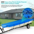 thumbnail image 6 of Marine Grade Heavy Duty 600D Trailerable Boat Cover Replacement for Jon Boat Cover, 6 of 6
