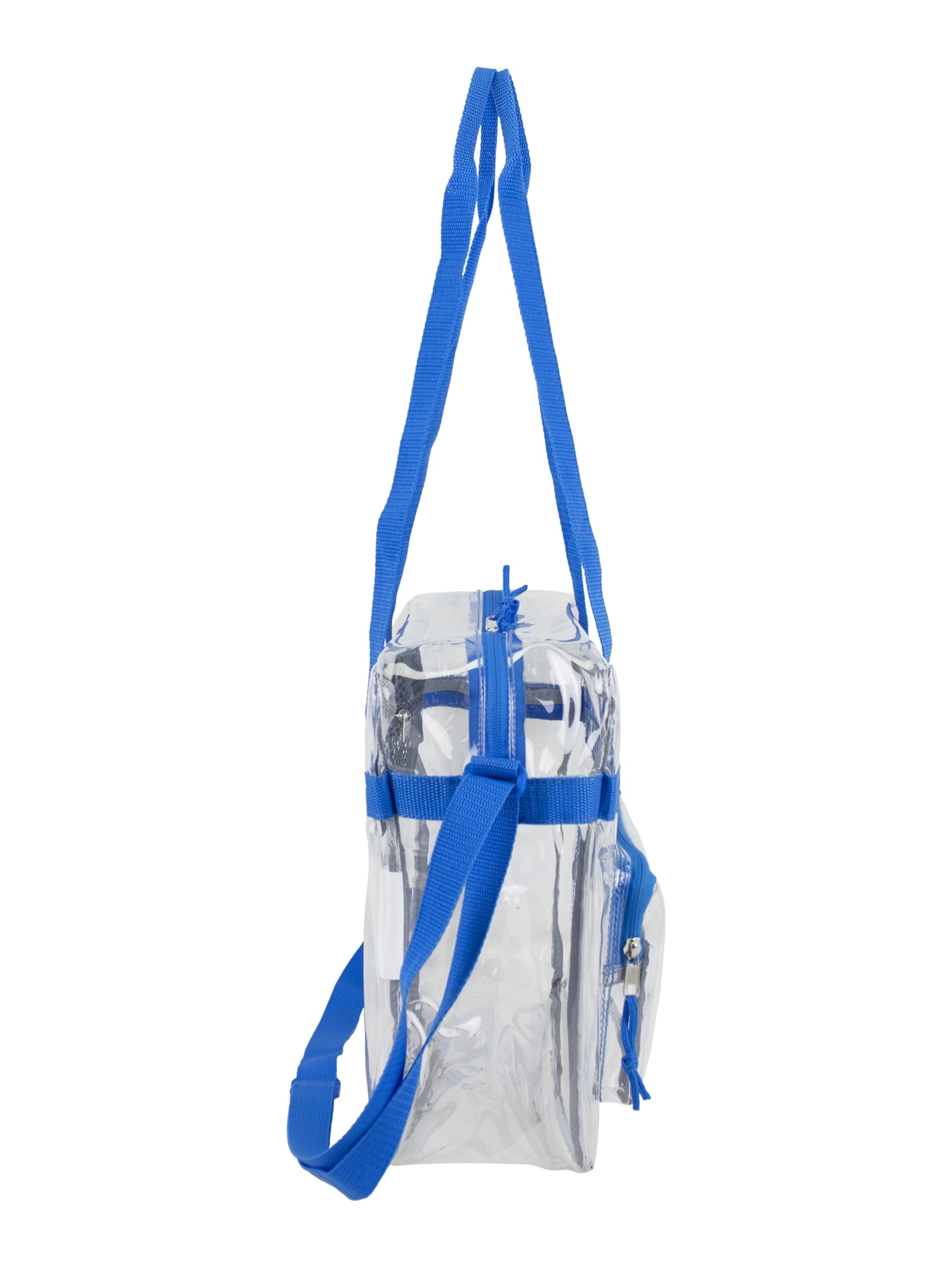 Eastsport Unisex Clear Stadium Approved Tote Royal Blue