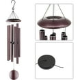 thumbnail image 2 of Wind Chimes Outdoor Deep Tone, 66 in Memorial Wind Chimes Large with 6 Heavy Tubes, Large Deep Tone Wind Chimes Outdoor for Garden Hanging Décor,Sympathy Gifts. Bronze, 2 of 5