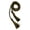 Black/Gold, variant on Graduation Honor Cords (Red/Royal Blue/Gold)