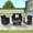 Dark Blue, variant on 4-Piece Outdoor Patio Furniture Sets Garden Rattan Chair Wicker Set, Poolside Lawn Chairs with Tempered Glass Coffee Table Porch Furniture (Light Grey)
