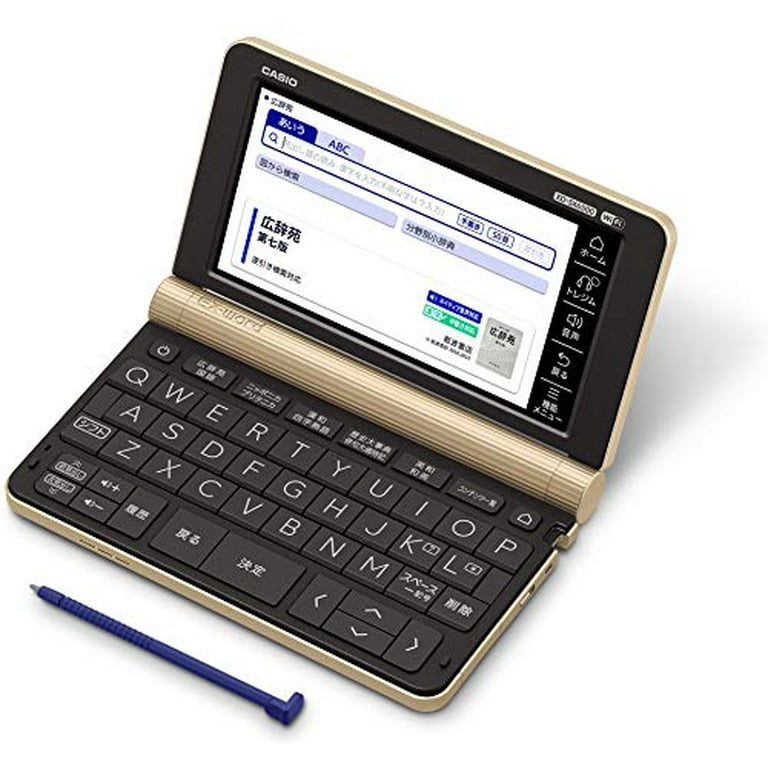 Casio Electronic Dictionary Life and Education Exword XD-SX6500GD 160  Contents Champagne Gold