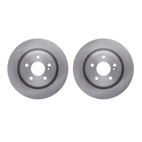 Dynamic Friction Company Rear Brake Rotors 6002-63099