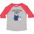 thumbnail image 3 of Inktastic Happy Birthday, Daddy- Cute Penguins Boys or Girls Toddler T-Shirt, 3 of 5