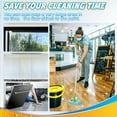 thumbnail image 5 of Mopmate Reusable Mop Pads, Microfiber Mop Pads, Machine Washable Floor Pads Refills, Mops Head Replacements for Multi Surface Wet & Dry Cleaning, Multiple Quantities Available (10PACK), 5 of 7