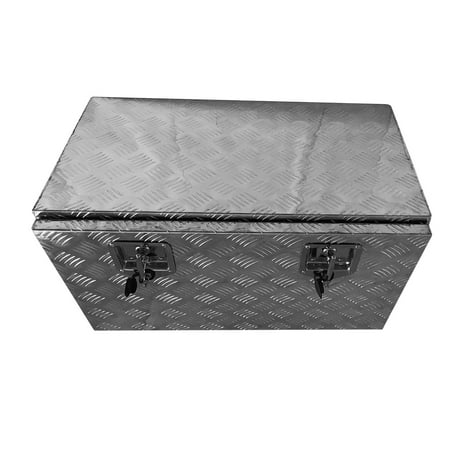 

Happydeer 30 ATV Aluminum Under Body Toolbox 5 Bar Tread Silver