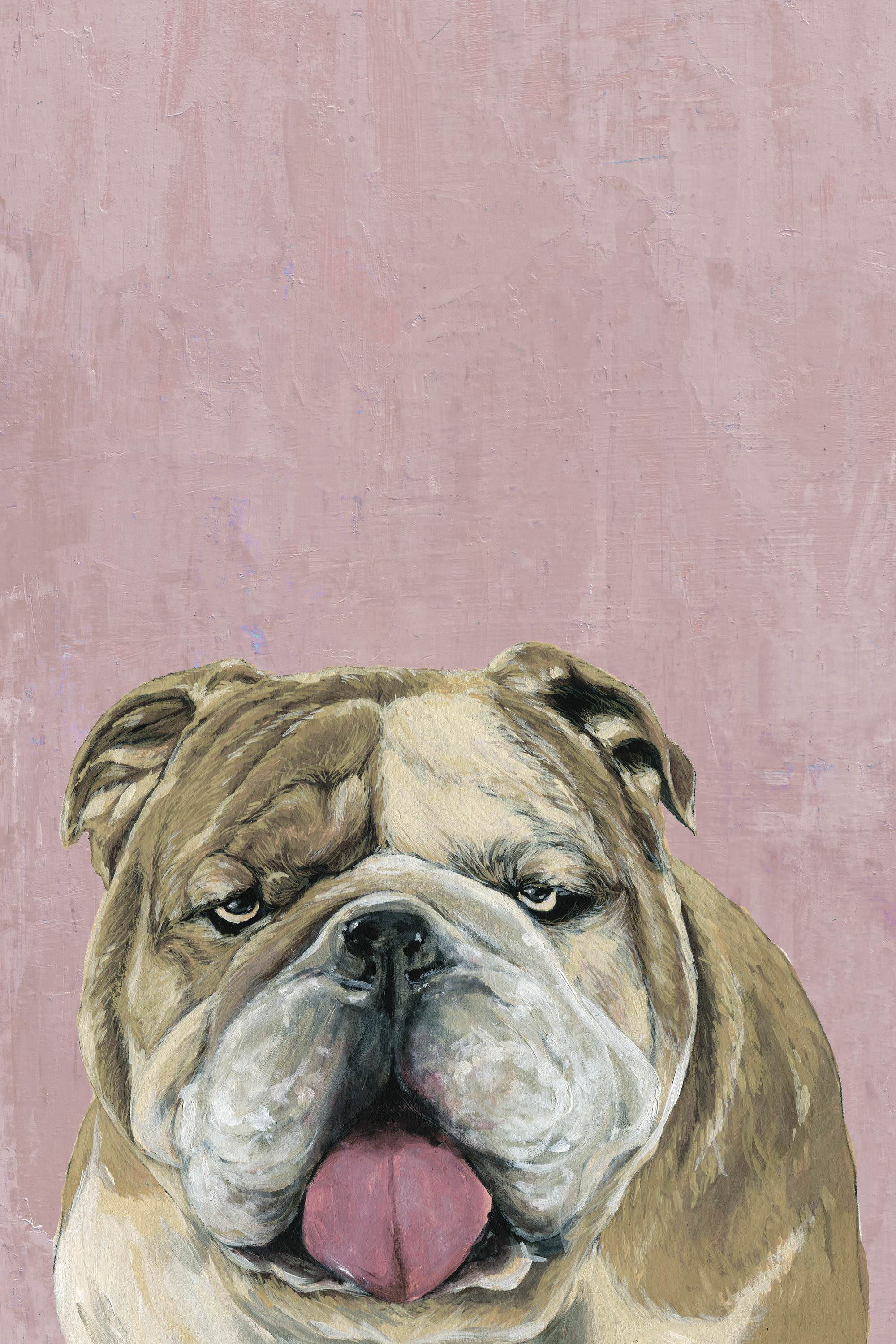 Marmont Hill "Charming Dog" Painting Print on Wrapped Canvas
