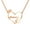 Rose Gold, variant on Custom Name Love Heart Pendant Personalized Name Heart Necklace for Women Valentine's Day Gift Gold/Silver/Rose Gold