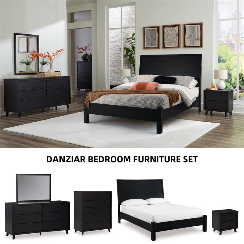 Ashley Furniture Danziar Black Dresser