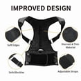 thumbnail image 3 of Magnetic Back Brace for Men Women Shoulder Upper Back Girdle Back Belt Strap Posture Belt Under Shirts, 3 of 10