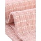 thumbnail image 5 of Vestido de mujer INSPIRE CHIC de cuadros de tweed, con escote en V, sin mangas, de un solo botón y con bolsillos, color rosa M, 5 of 5