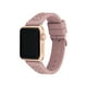 thumbnail image 1 of Correa de caucho rosa para Apple Watch Coach de 38 mm, 40 mm y 41 mm, 1 of 4