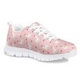 thumbnail image 2 of Pzuqiu Deer Pink Tennis Shoes Big Girls Size 3 Breathable Mesh Sneakers Lightweight Running Athletic Shoes Comfy Walking Shoes, 2 of 5