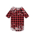 thumbnail image 5 of Christmas Dog Pajamas Xmas Pet Pjs with Snowman Elk Patterns Christmas Dog Onesie Jumpsuits Jammies Clothes Stretchy Shirts Comfy Outfit Costume Apparel for Small Medium Large Dogs, 5 of 5