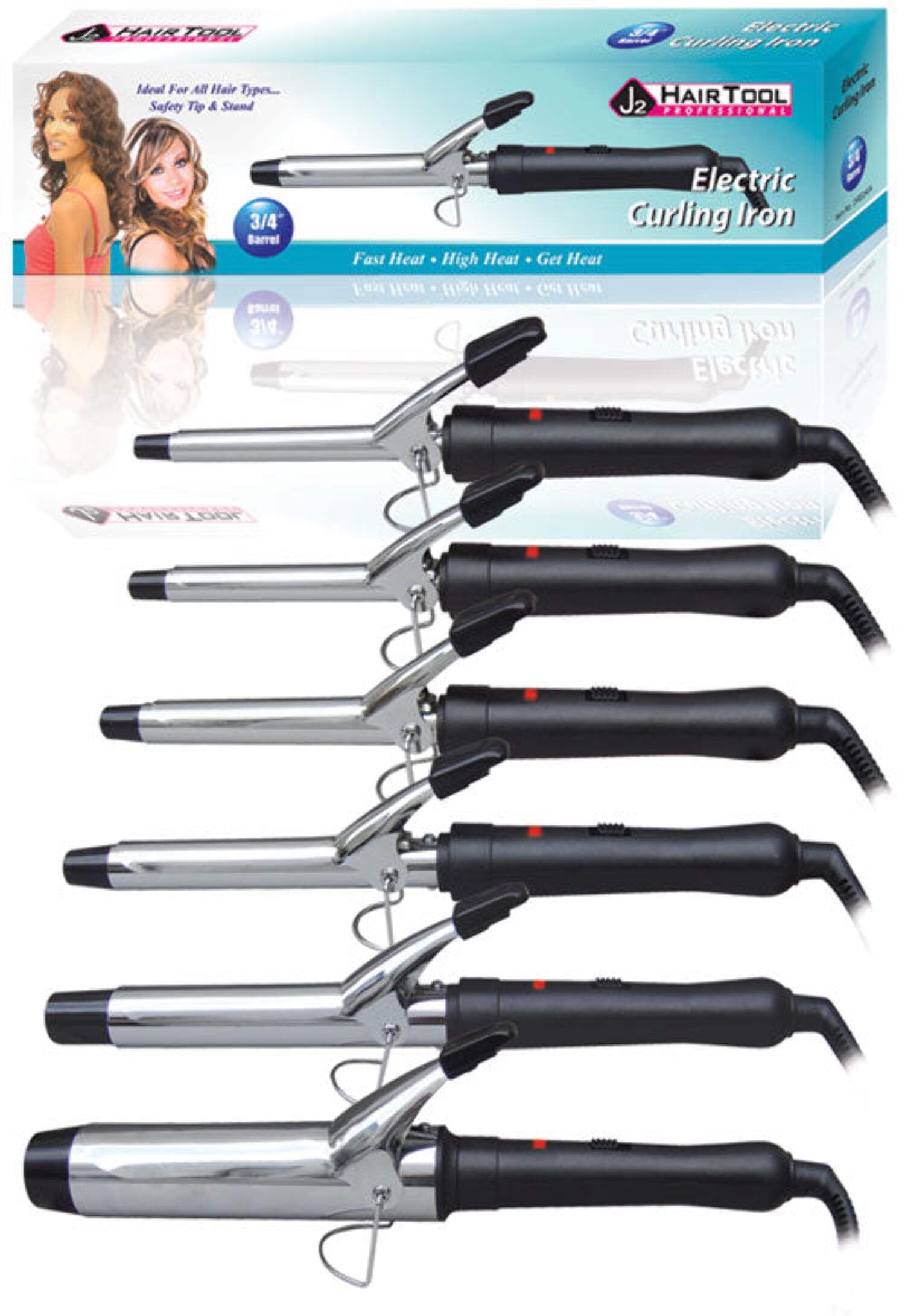 J2 PROFESSIONAL HAIR TOOL Electric Curling Iron