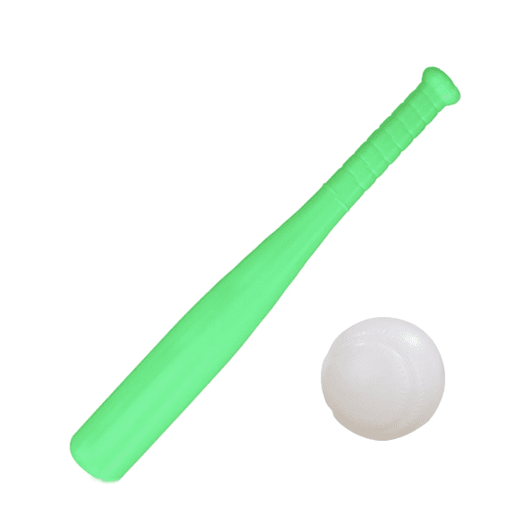 Bat and Ball Set Durable Lightweight Plastic for Beginner Toddlers 22-inch