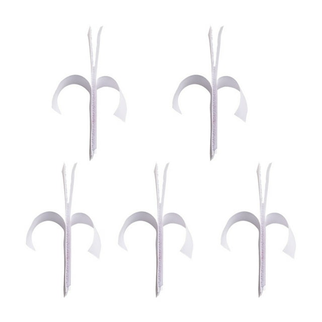 5pcs Back Adhesive Tape Table Skirt Rug Gripper Sticker Pads Sticky Back Wall Mounting Strips for Home Office