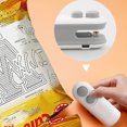 thumbnail image 2 of Máquina Selladora Bolsas 2 en 1 Sellador Térmico Plástico para Refrigerios () Blanco, 2 of 6